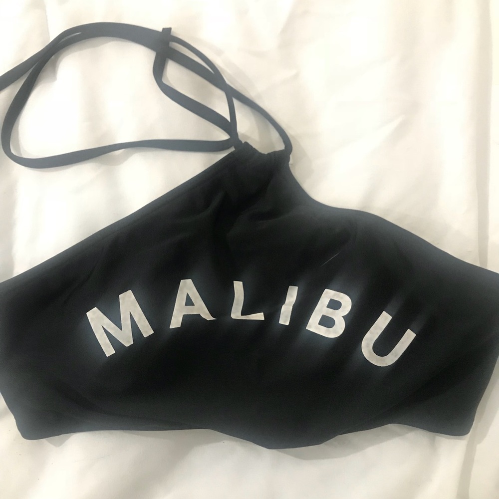 XS LA Hearts Malibu Swimsiut Top